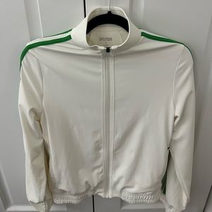 Splits 59-Fox Techflex striped-trim stretch-recycled polyester jacket